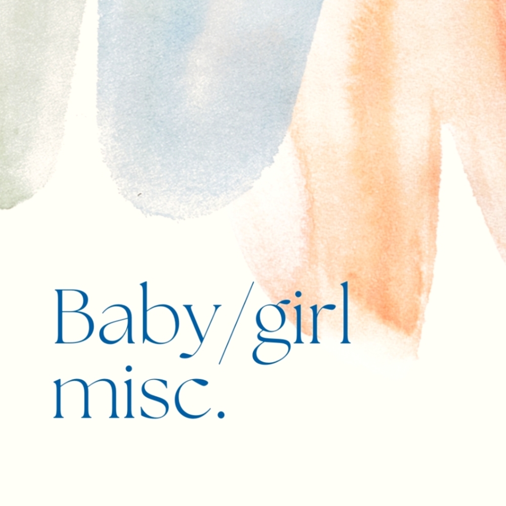 Baby items/misc girls